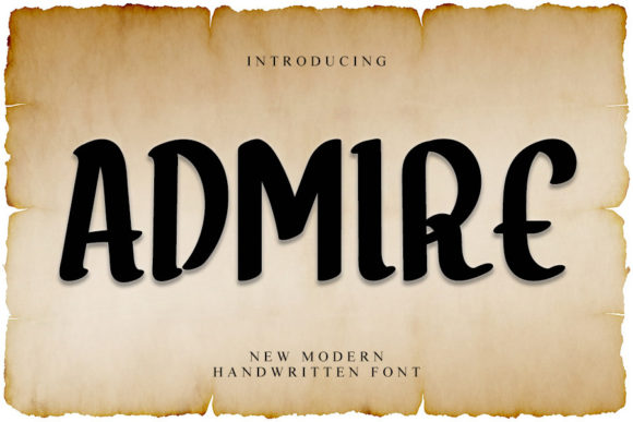 Admire Font: Stylish Script for Web Design