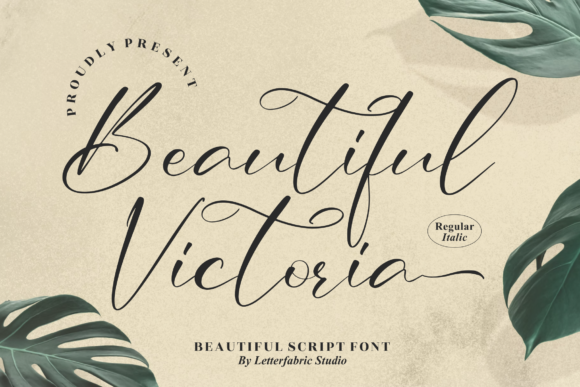 Beautiful Victoria Font for Business