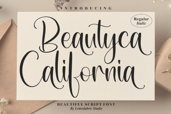 Beautyca California: A Font for Elegant Campaigns