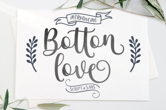 Botton Love Duo Font Review