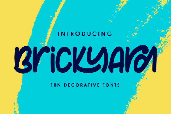 Brickyard Font: Playful Script for Editorial Design