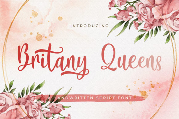 Britany Queens: A Script Font for Polished Branding