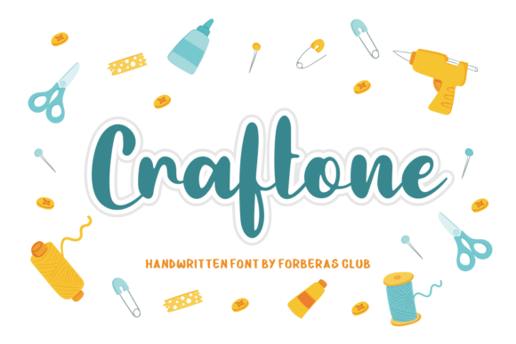 Craftone: A Script Font for Creative Campaigns
