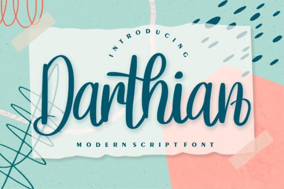 Darthian Font: A Creative Typeface for Makers