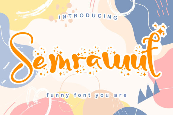 Discover Semrawut: A Timeless Handwritten Font