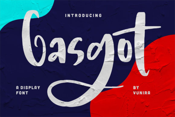 Gasgot: A Bold Handwritten Font