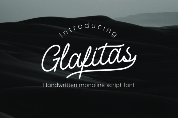 Glafitas: A Retro Font for Polished Branding