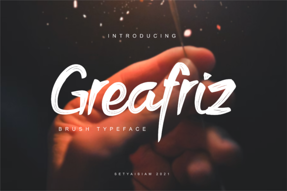 Greafriz: A Cool Handwritten Font for Relaxed Design