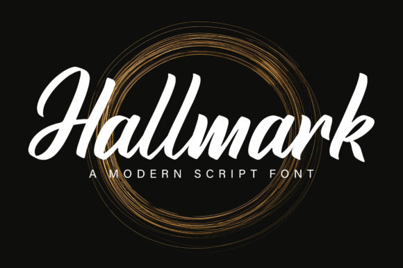 Hallmark Font: Elegant Script for Craft Creators