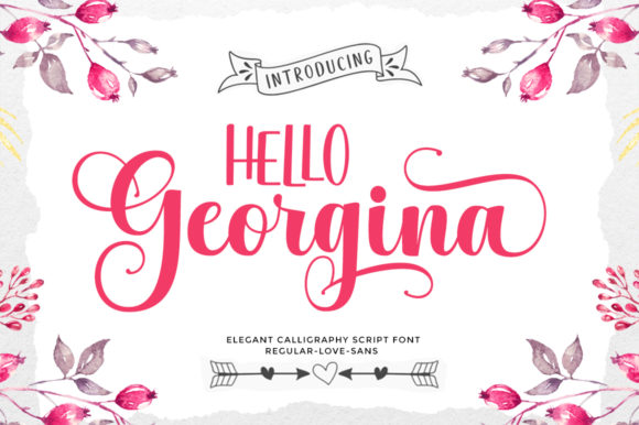 Hello Georgina Font: A Creative Tool for Marketers