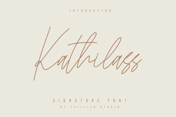 Kathilass: A Graceful Script Font for Business