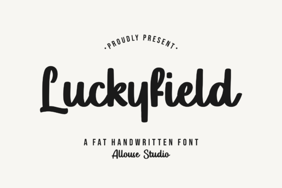 Luckyfield: A Script Font for Real Design Work