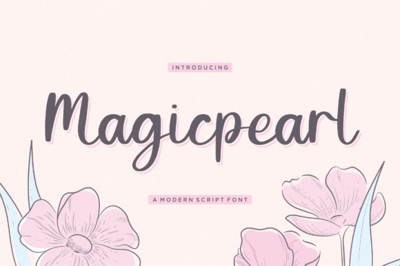 Magicpearl: A Font for Elegant Branding