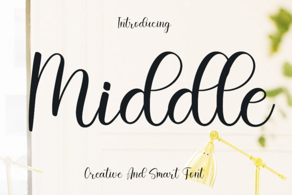 Middle: A Versatile Handwritten Font
