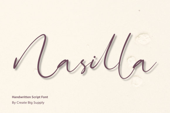 Nasilla: A Luxurious Script Font