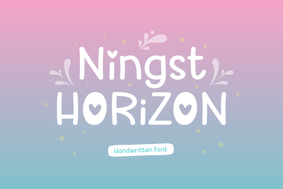 Ningst Horizon Font for Web Design