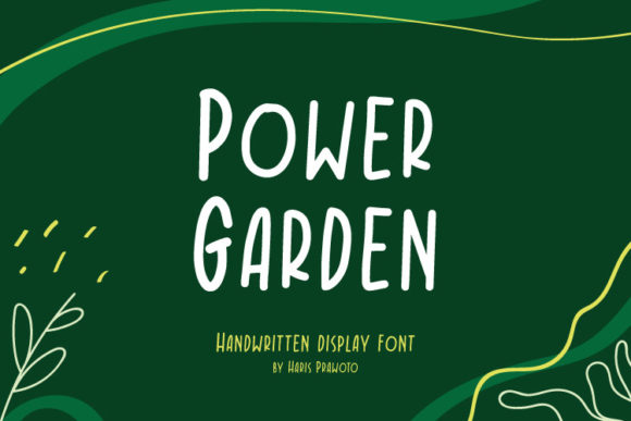 Power Garden Font for Web Design