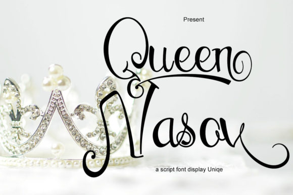 Queen Nasov: A Graceful Script Font for Web Design