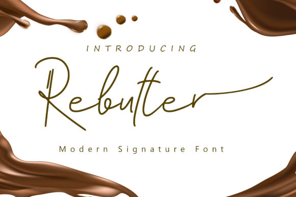 Rebutter: A Stylish Font for Business