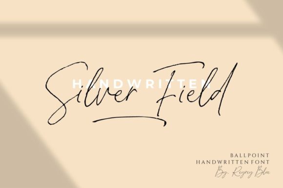 Silver Fields Font: Elegant Script for Digital Marketing
