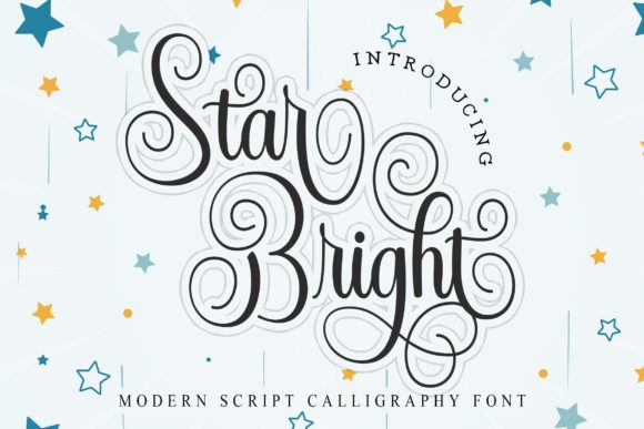 Star Bright Font for Elegant Branding