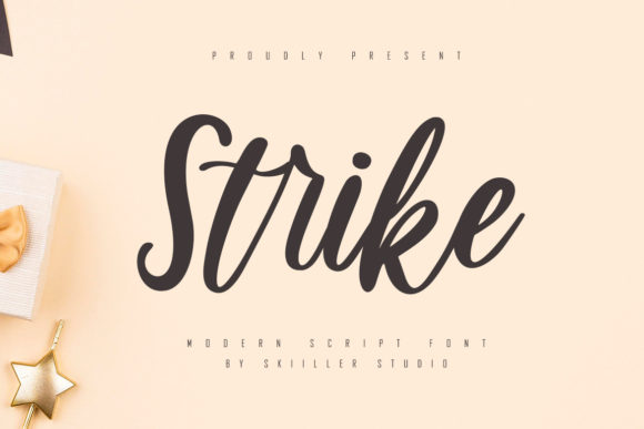 Strike: A Delicate Script Font