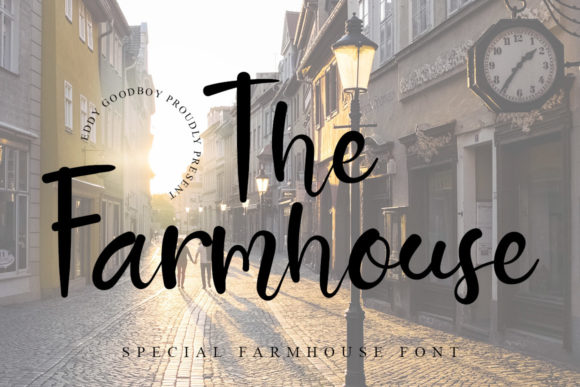 The Farmhouse Font: A Playful Script for Creative Projects
