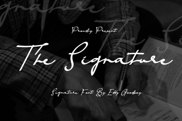 The Signature: A Font That Elevates Your Brand