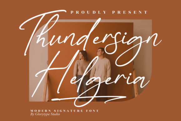 Thundersign Helgeria: A Magical Script Font