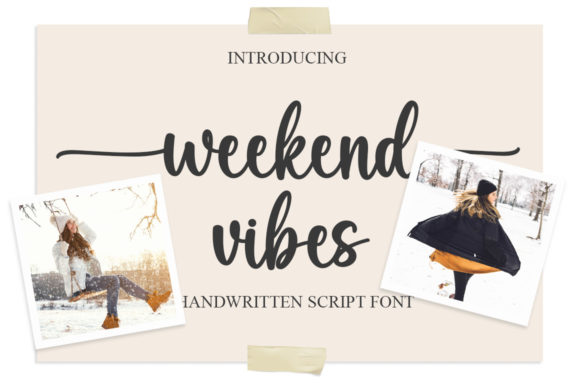 Weekend Vibes Font for Web Design