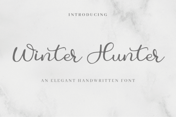 Winter Hunter Font for Business