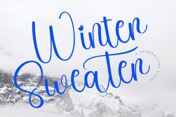 Winter Sweater Font for Elegant Branding